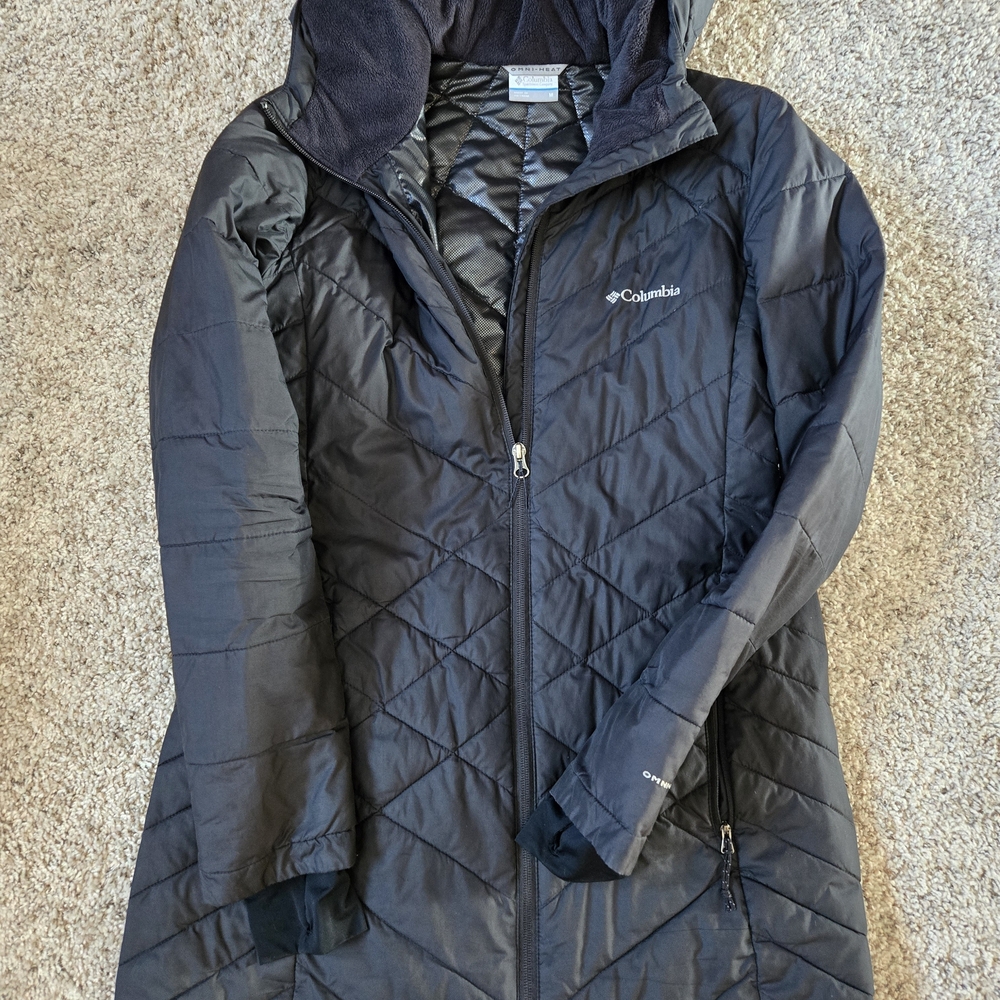 Columbia Women's Quilted Black Ski Jacket
